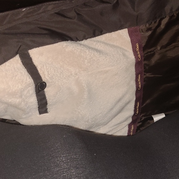 π€HPπ€Calvin Klein Hooded Puffer Coatπ€Size Large - Picture 11 of 14